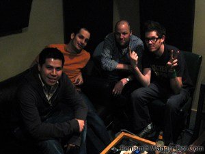 The Band @ Serious Business Studios