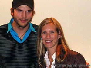 Ashton Kutcher & My Wife