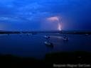 Lightening over Nantucket’s Madaket Bay
